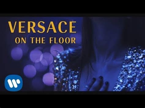 testo versace on the floor|versace on the floor videoke.